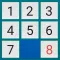 Number puzzle - number klotski